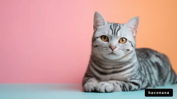 かわいい猫のポートレート