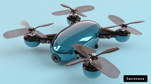 未来的なドローンのデザイン