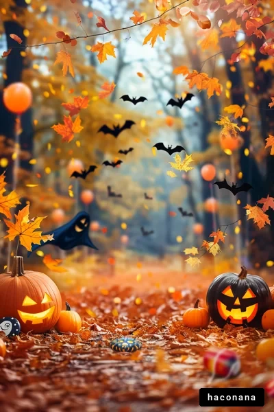 ハロウィンの楽しい風景