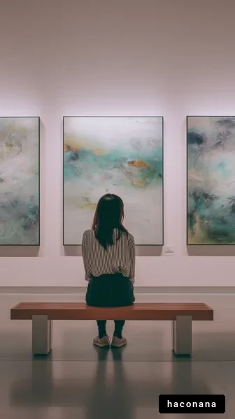 アートギャラリーでの鑑賞