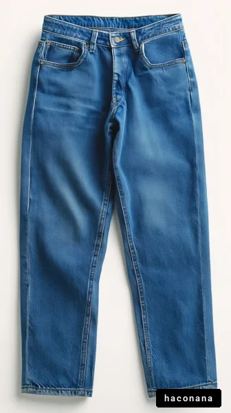 カジュアルなデニムパンツ