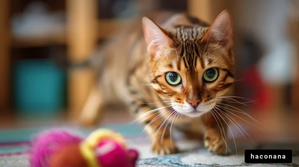 遊ぶ猫の可愛らしさ