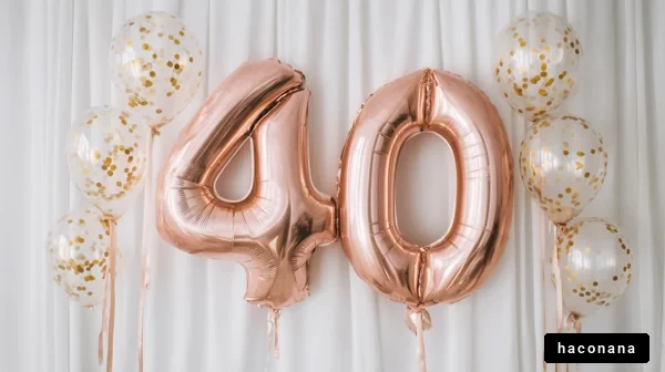 40歳の誕生日パーティー