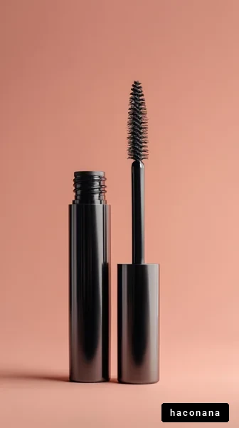 マスカラとブラシのセット