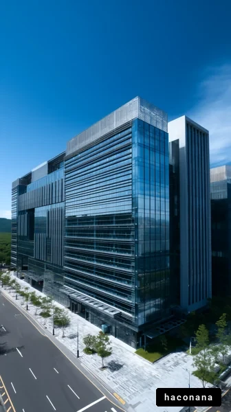 現代的なオフィスビルの風景