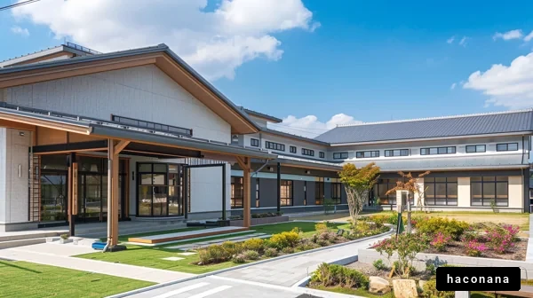 現代的な住宅の庭景観