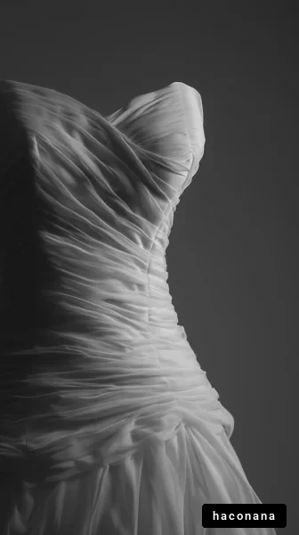 エレガントなウェディングドレス