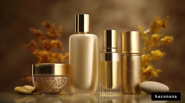 美しいスキンケア商品の写真