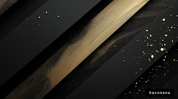 黒と金の美しい背景