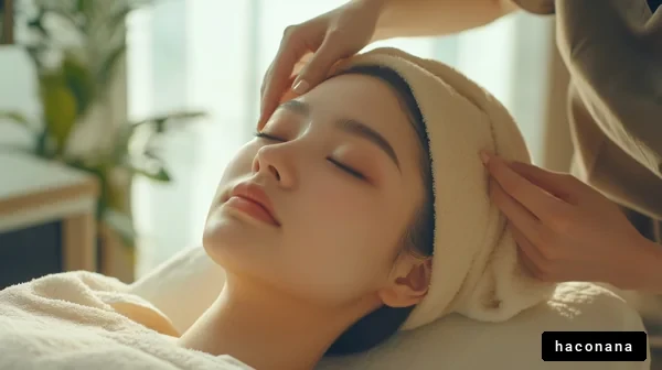 リラックスしたスキンケア