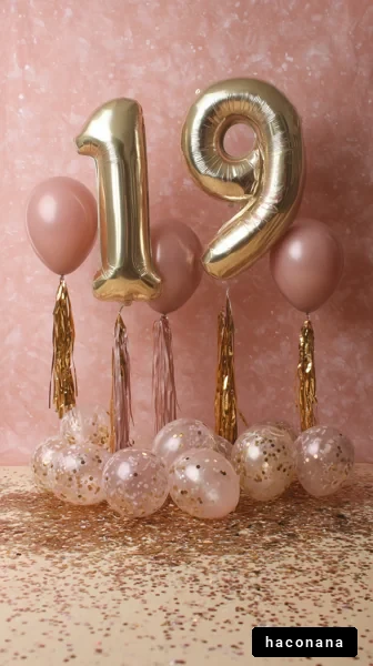 華やかな19歳の誕生日