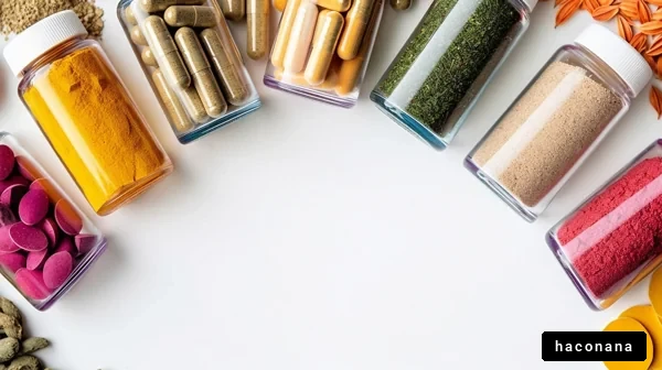 健康的なサプリメントの瓶