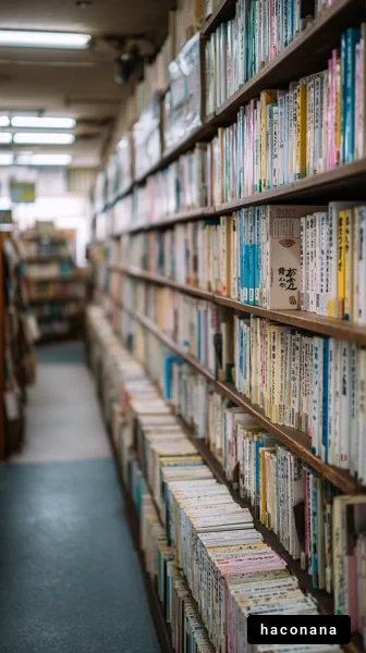 本棚に並ぶ多様な本