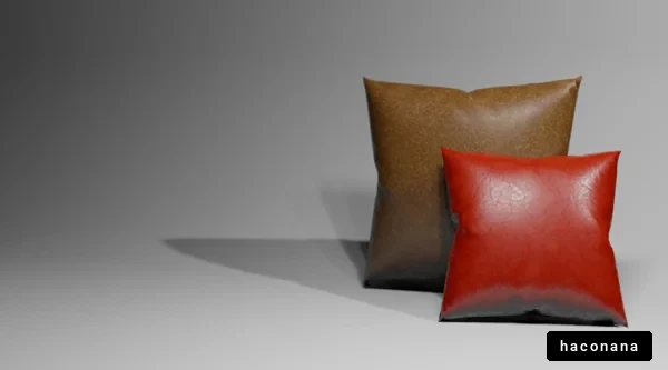 クッションのスタイリッシュなデザイン