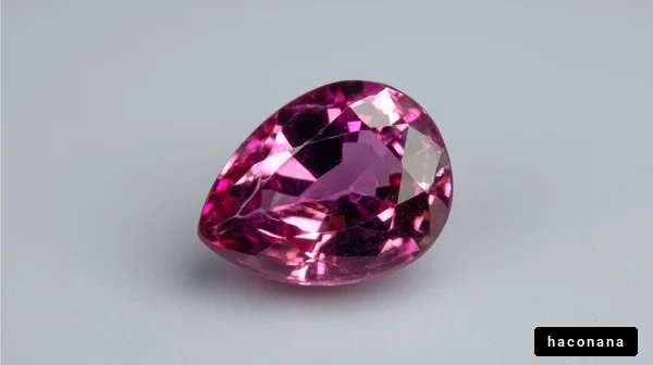 美しいピンクの宝石