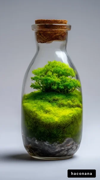 密閉された緑の世界