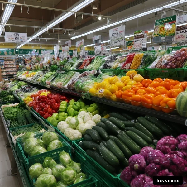 色とりどりの新鮮野菜
