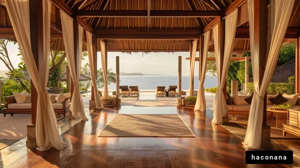 リゾートの美しい景色