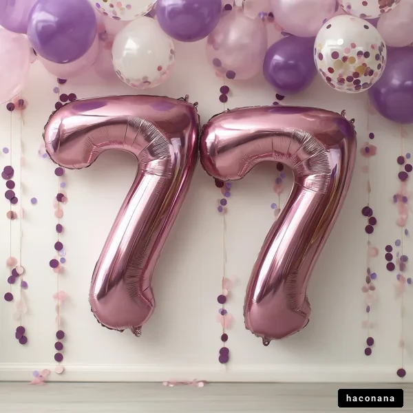 華やかなパーティーの飾り付け