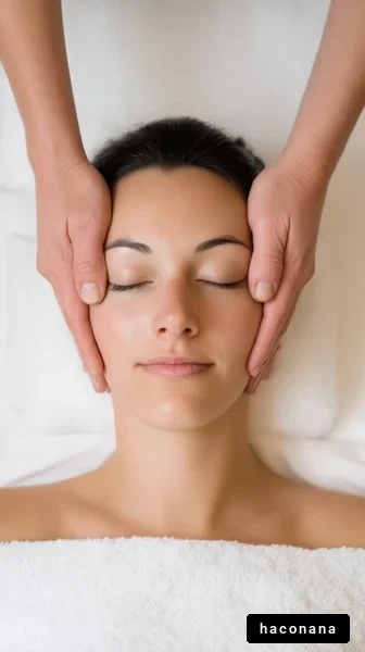 リラクゼーションマッサージの瞬間