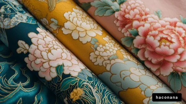 色とりどりの布地