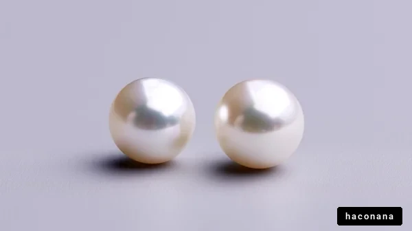 美しい真珠の光沢