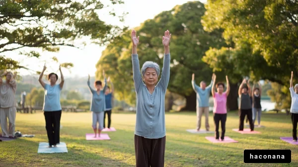 公園でのヨガセッション