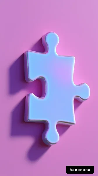 パズルピースのイラスト