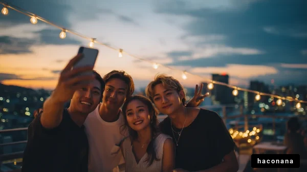 友人たちとの楽しい時間