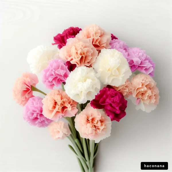カーネーションのブーケ