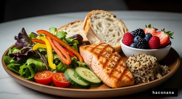 栄養たっぷりのヘルシーランチ