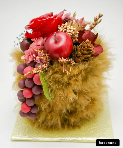 秋の装飾アレンジメント