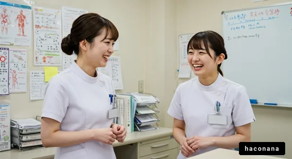 医者と看護師の笑顔