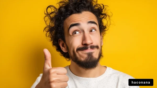 楽しそうな男性の笑顔