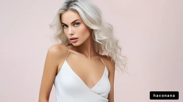 モデルの美しいポートレート