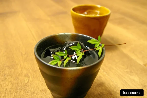 美しい和風の飲み物