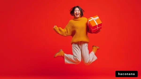 喜び溢れるプレゼント