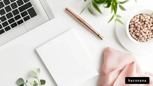 シンプルなデスク環境