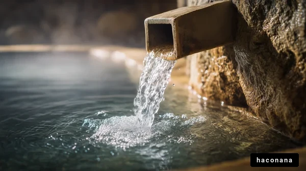 癒しの温泉風景