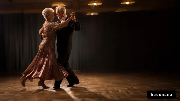 優雅なダンスを楽しむ