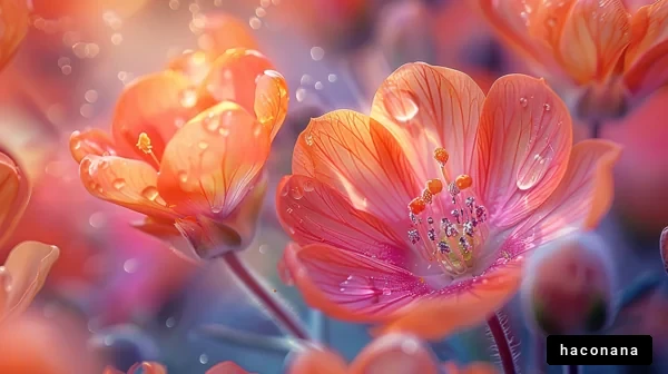 鮮やかな花々の世界