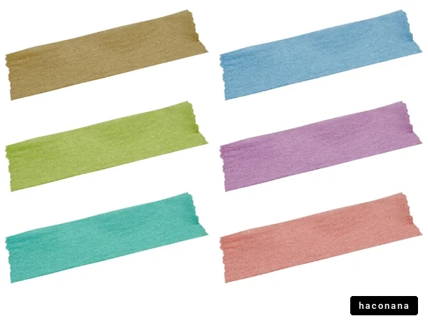 カラフルな紙テープの集合