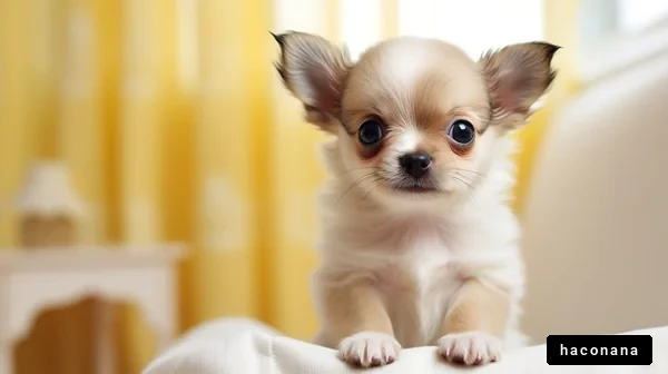 かわいい子犬のポートレート