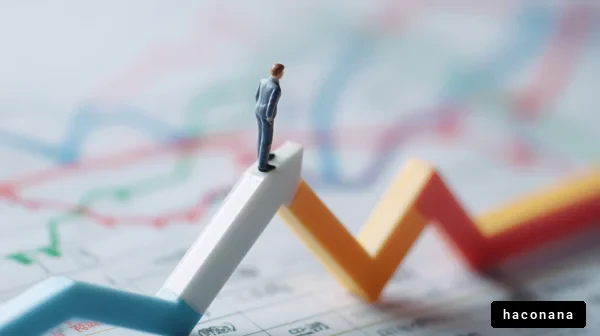 データ分析と成長の象徴