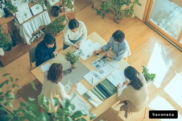 デザインミーティングの風景