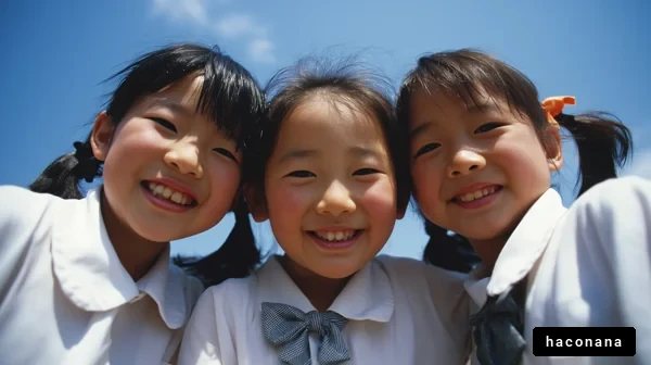 笑顔の子供たち