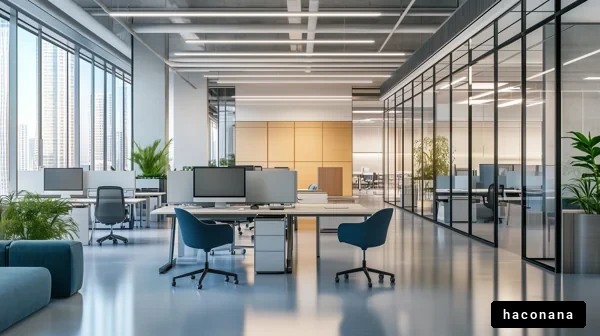 モダンオフィスのインテリアデザイン