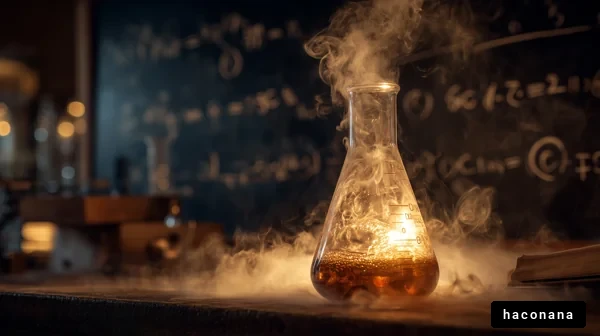 実験室の化学反応