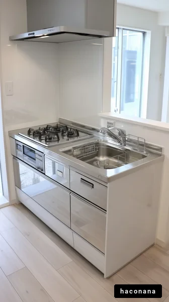 モダンなキッチンの風景