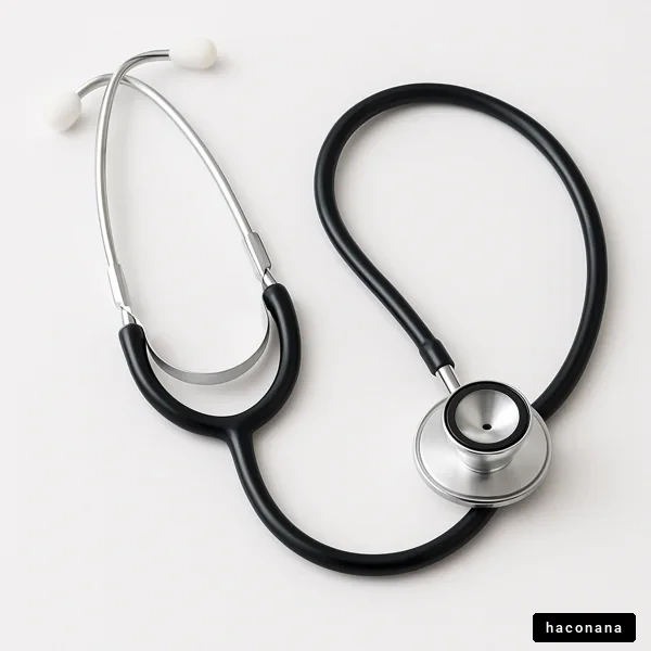 聴診器のクローズアップ